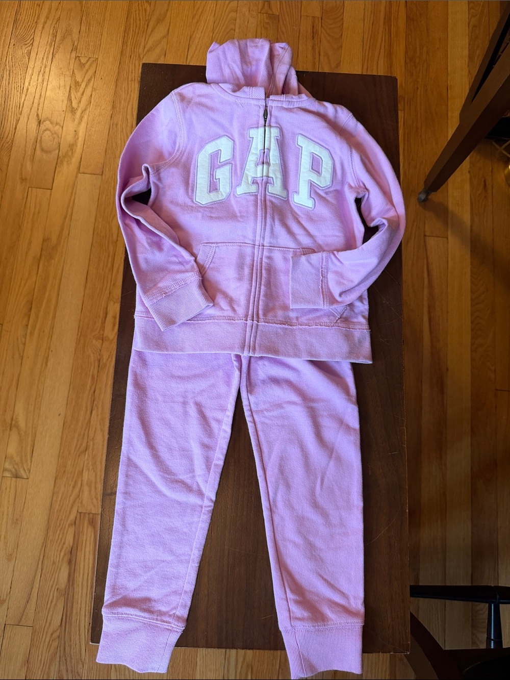 GAP Lavender Zip Hoodie and Pajama Pant Set